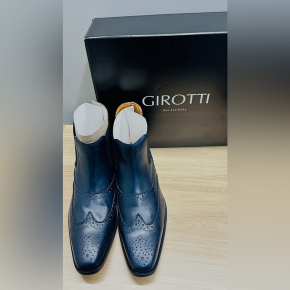 Girotti Other - Girotti Men’s Brogue Chelsea boot size 10 custom made in Italy.